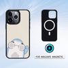 Cartoon Cute Shark Phone Case For iPhone 17,16,15,14,13,12,Pro,Max For Magsafe Magnetic Wireless Charging