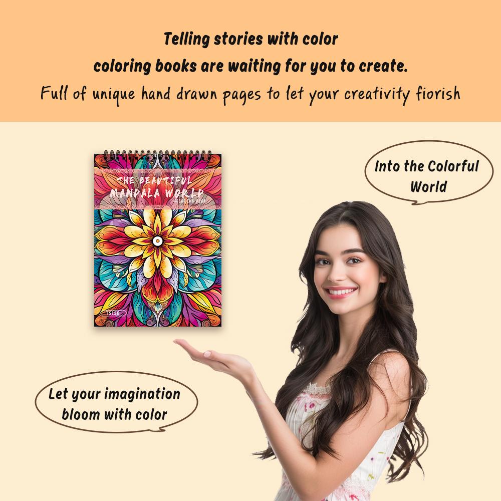 1 шт., Книжка-раскраска для взрослых - 30 различных узоров, 100 г/м², 11,2x8,3 дюйма Снятие стресса, Пасха, День рождения, Подарок на День святого Валентина