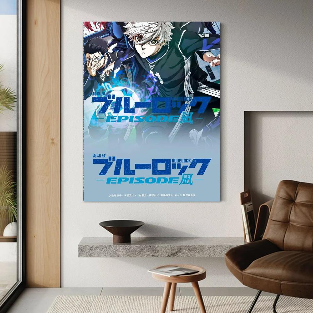 Аниме BLUE LOCK Isagi Yoichi POSTER Плакатная печать Настенная живопись Спальня Гостиная Украшение Домашний постер Печать Идеальный дизайн