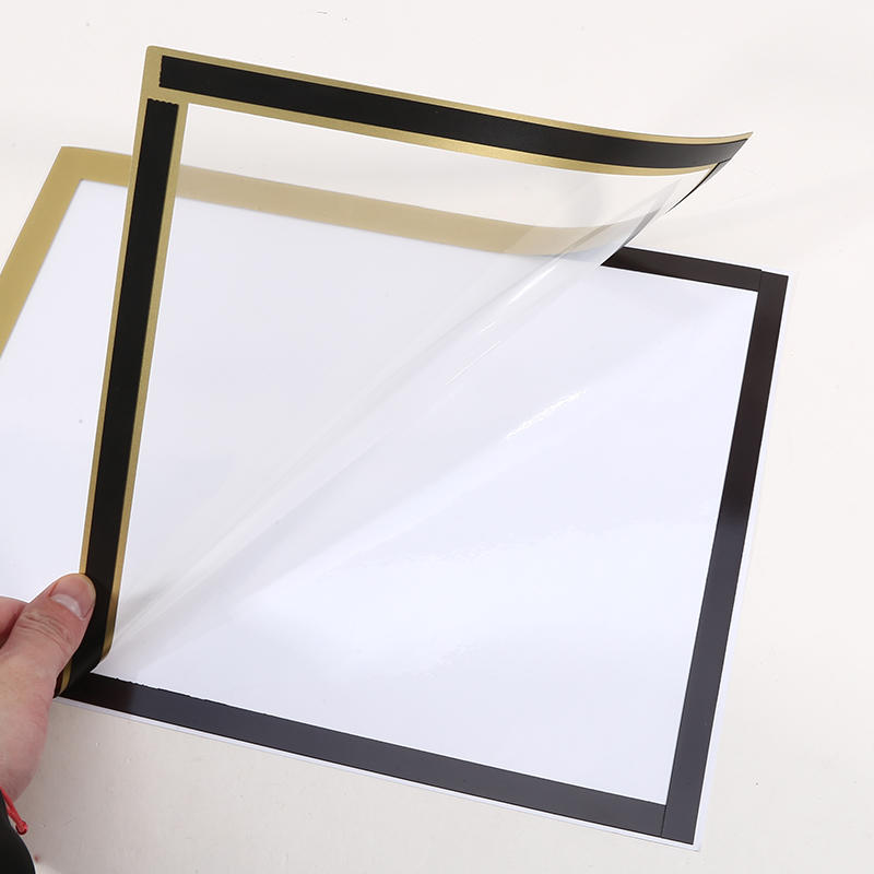 3PCS Magnetic Poster Display Frame A4/A6 Self-adhesive Non-developmental Photo Art Wall Sticker Frame for Photos Certificate