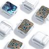 Clear Earphone Cases Cover Case For Airpods Pro 4 Pro3 3 2 1 Pro2 Cartoon Butterfly Pattern