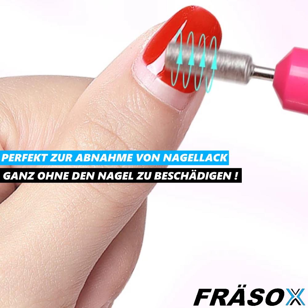 FRÄSOX Diamond Milling Cutter Set Grinder Engraver Diamond File Drill Set for Dremel