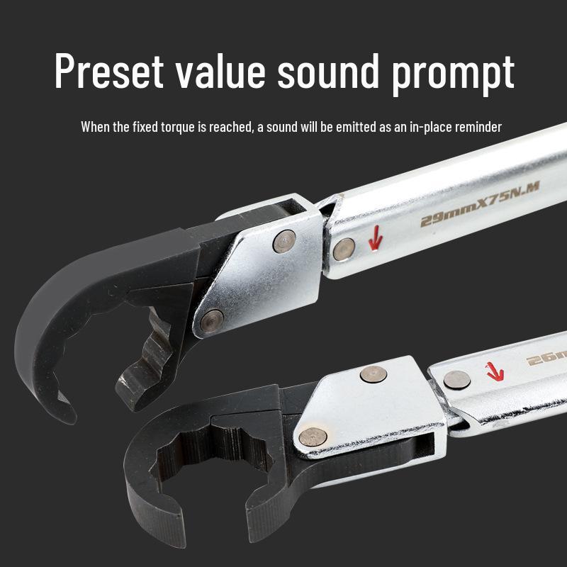 Высокоточный открытый трещоточный динамометрический ключ Saint Ba ST-02L для ремонта свечей зажигания и систем кондиционирования