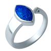 Silver Ring with Opal 0.625ct (1919743) 3.65 Gr. 925 Samples