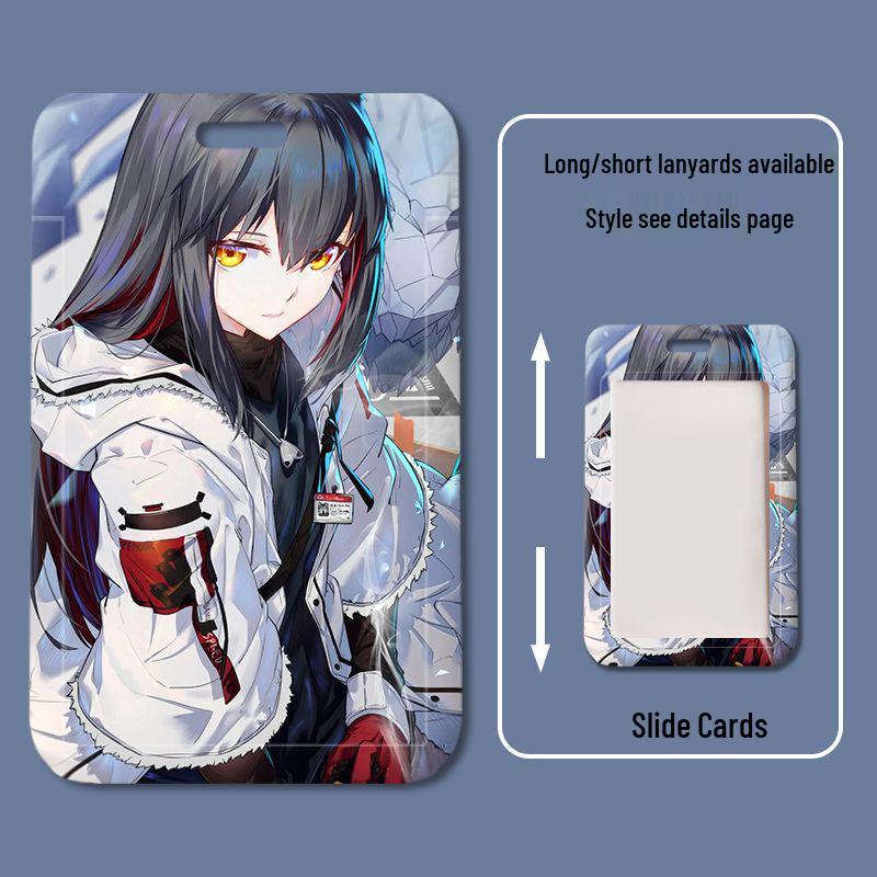Защитный твердый чехол для карт Arknights Skadi - Студенческий билет, Пропуск, Автобус