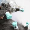 Cat Muzzle and Boots Anti Bite Cat Breathable Hood Anti-Licking Clear Reusable Cat Helmet with Paw Cover Anti-Scratch Paw Shoes