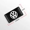 Car For Volkswagen VW 10PCS 3D Car Styling Epoxy Emblem Badge Stickers For Volkswagen GOLF Polo Tiguan VW GTI MK5 MK6 PASSAT Car