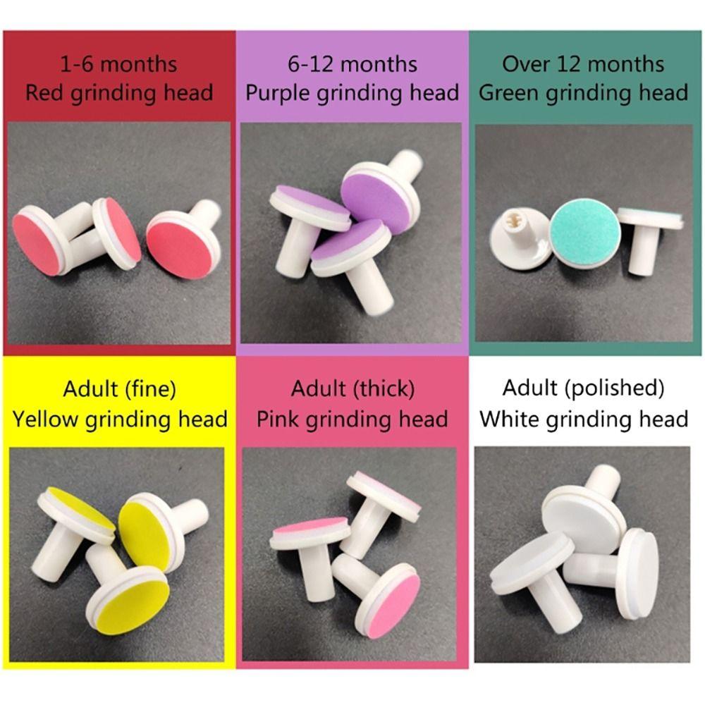 Nail Clipper Nail Trimmer Pads Abrasive Paper Nail Grinding Heads Durable Baby Nail File Pads