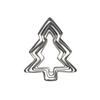 Set of 5 Christmas Tree Cookie Cutters Cookie Cutters Ref. 44814