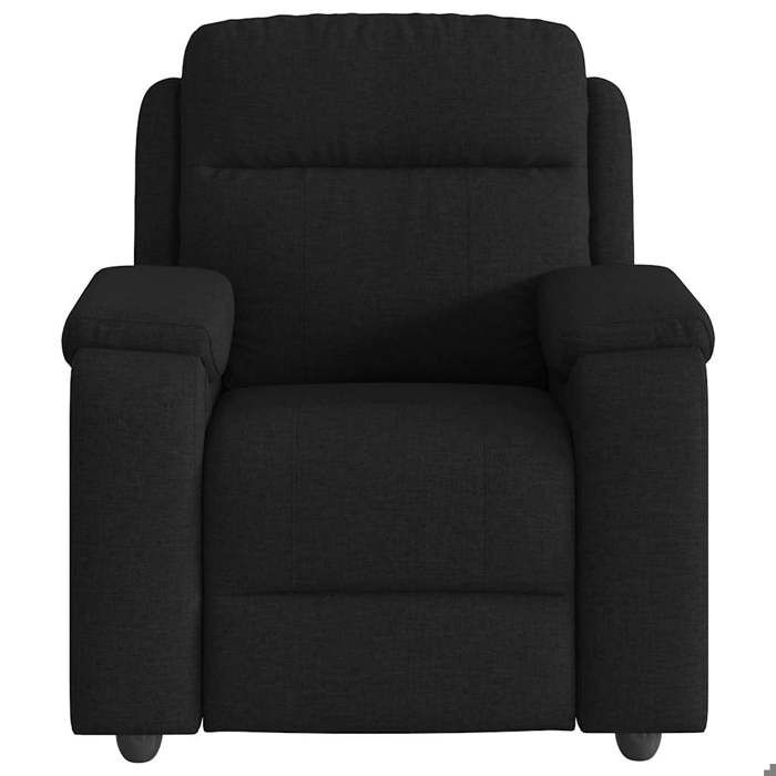 VidaXL Reclining Massage Chair Black Fabric, Massage Chair, Armchair, Sofa Armchair, Office Chair of 4015692