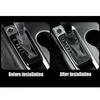 1pcs Carbon Fiber Inner Gear Shift Panel Cover Trim For Nissan Altima -2024