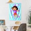 Dora Explorer Wall Decor Tapestry Art For Pet Memorial Birthdaywedding Party Backdrop Family Gift