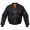 Летная куртка Rothco 7624Ma-1 (черный)