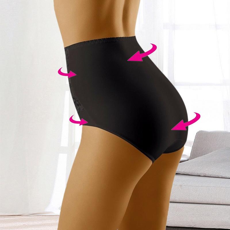 Женские трусы с высокой талией, корректирующее белье, трусики для похудения, сексуальные кружевные трусы, нижнее белье