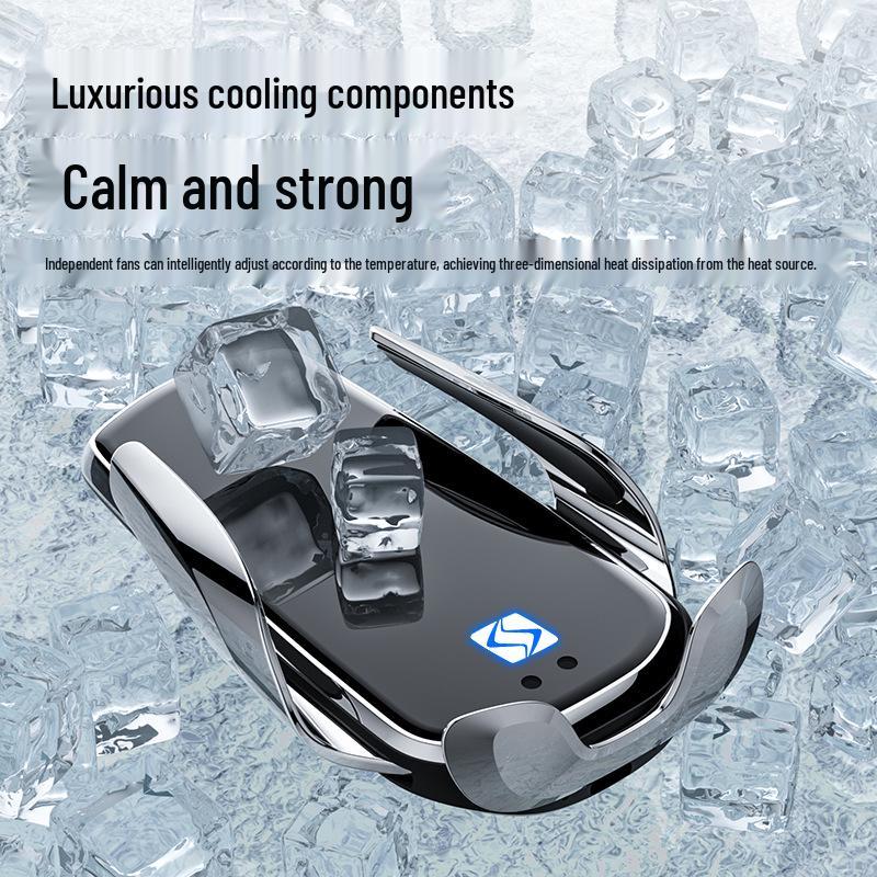 Sihao Wireless Fast Charging Car Phone Mount with Smart Induction for Navigation (X8X7/QX/A5/E10X Models)