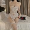 Sex Underwear Sexy Women's New Small Breasts Gather Lace Steel Ring Suspender Princess Dress Set High Sense
