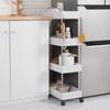 Mobile Kitchen & Bathroom Gap Storage Rack
