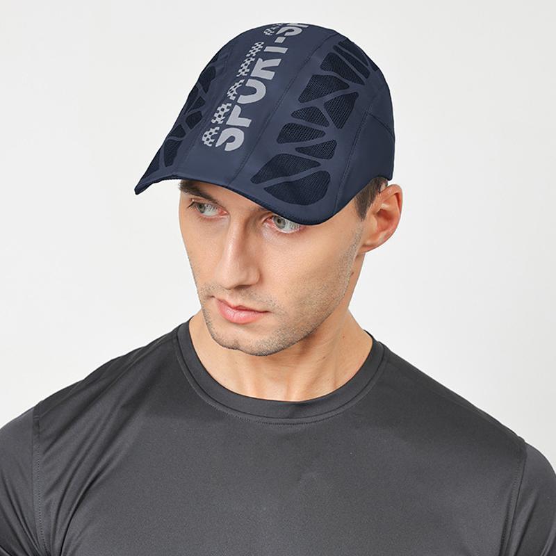 Summer Letter Forward Cap Men's Quick-Drying Breathable Cap Summer Outdoor Sun Protection Sunshade Beret Peak Cap