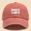 Trendy style pattern car culture theme printed baseball cap trucker hat dad hat