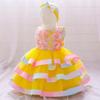 2024 European & American Flower Tutu Dress for Toddlers - Catwalk Style