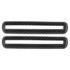 2PCS Car Door AC Outlet Vent Trim Carbon Fiber Style Replacement for Dodge Challenger 2015?2021