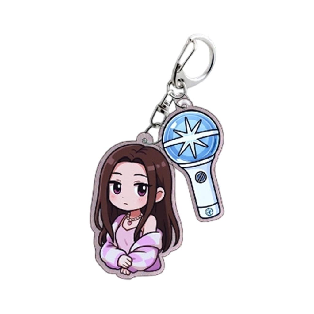 Акриловый брелок для девочек, новая подвеска для сумки, аксессуары, ювелирные изделия