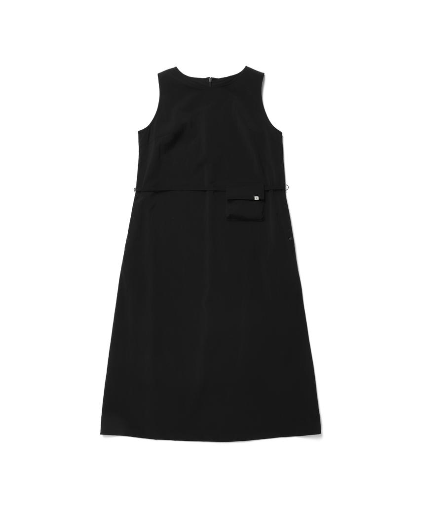 Женское платье без рукавов Snow Peak Apparel Root (S26Mwrop65) черный