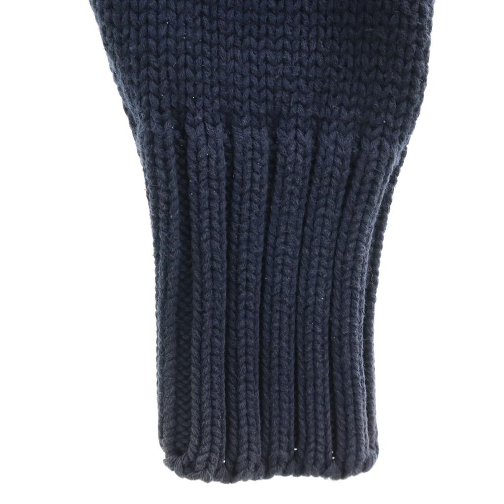 Polo Ralph Lauren 90-е Старый свитер с длинным рукавом и V-образным вырезом L Темно-синий вязаный Мужской Б/у