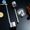 HANYANG 304 Нержавеющая сталь Воронка для вина Кухонная бытовая распределительная воронка Фильтрация отбросов Большой слив масла Ложка для переноски вина