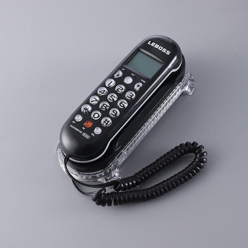 Настенный телефон с АОН LEBOSS B365 для офиса и гостиницы