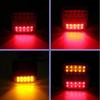 LED Tail Lights 12V Waterproof Brake Stop Lights for Truck Trailer Caravans - 2PCS High Brightness Durable Rear Lamps