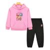 Kids Boutique Clothes Kpop Demon Hunters Print Hoodie Fleece Sweatshirt Jacket 2pcs pullover+Pant Boys Girls Hooded Spors Sets