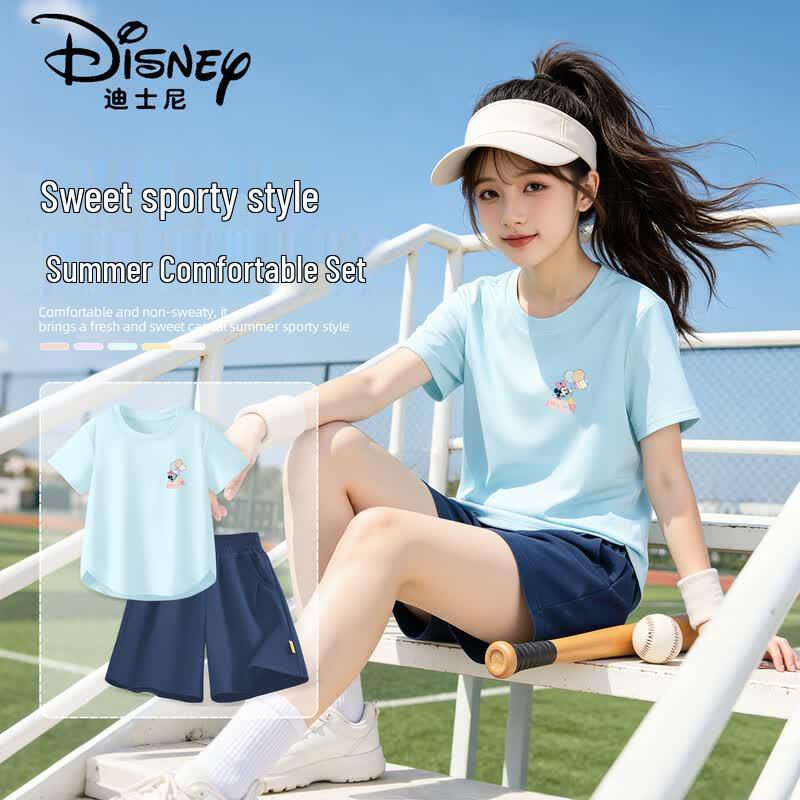 Disney Летний быстросохнущий комплект для девочек 2026