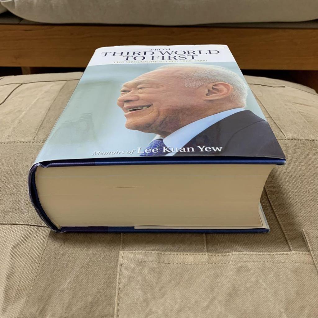 [USED] Rare! FROM THIRD WORLD TO FIRST Lee Kuan Yew