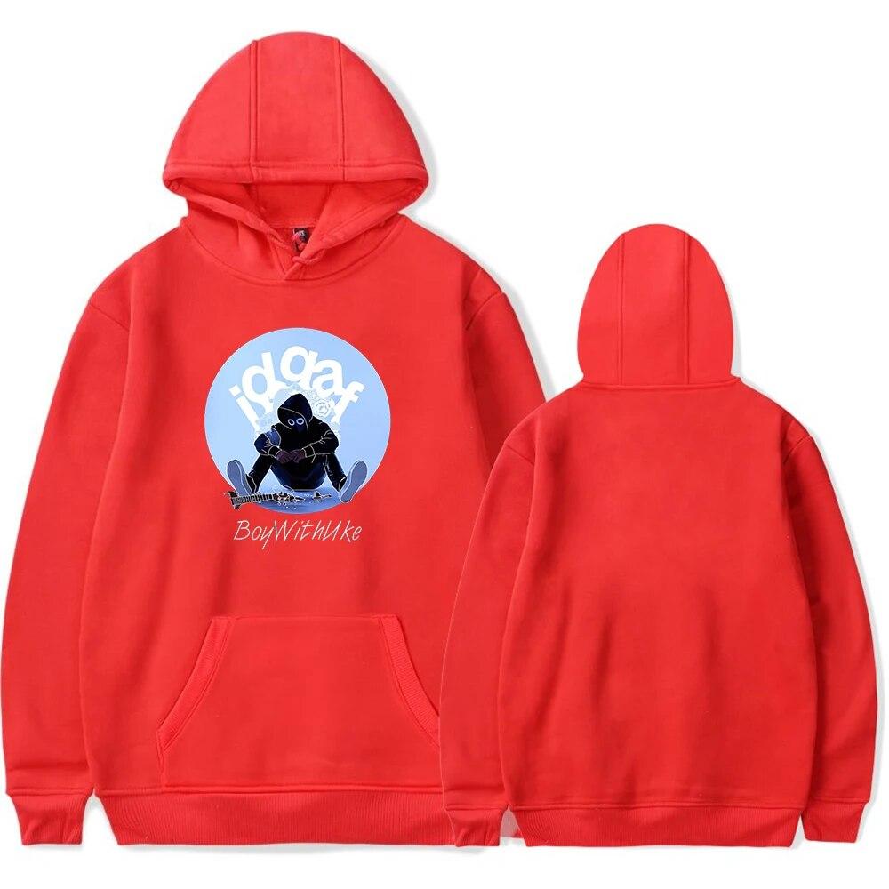 Boywithuke Merch Толстовка Новый альбом Serotonin Dreams Унисекс Хип-хоп Панк Y2k Толстовка Boywithuke Пуловеры Harajuku Повседневная унисекс