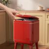 Trash Can with Legs and Wheels Slim Space-Saving for Kitchen