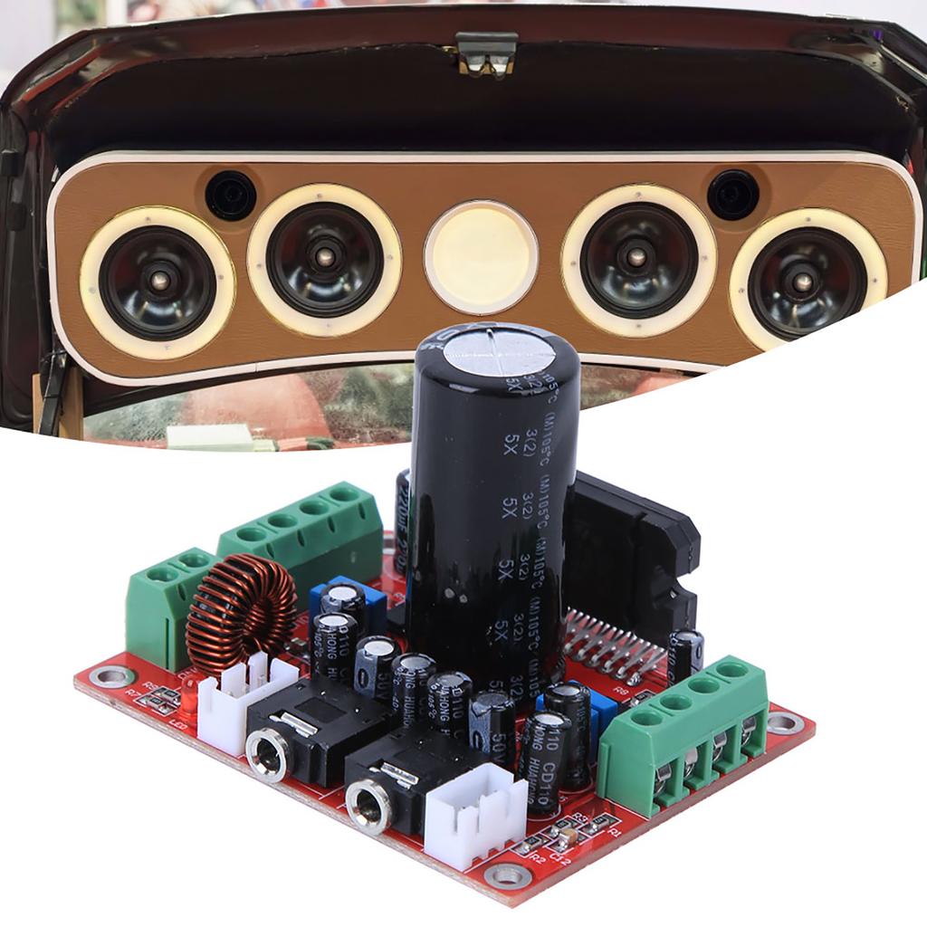 Обломок платы усилителя мощности автомобиля TDA7850 с шумоподавлением BA3121 4x50W