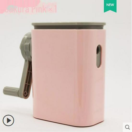 Точилка для древесного угля и художественных карандашей с ручным приводом и автоматической подачей