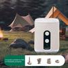 Мини-насос для улицы со светодиодной подсветкой 4 насадки Type-C Перезаряжаемый Надувной