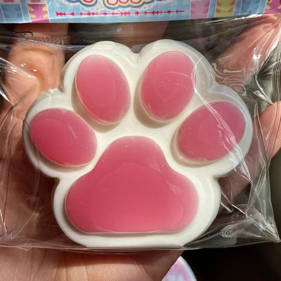 Игрушка для снятия стресса с помощью кошачьей лапки, сенсорная игрушка для детей и взрослых, мягкая игрушка TPR, успокаивающая игрушка-коготь для животных