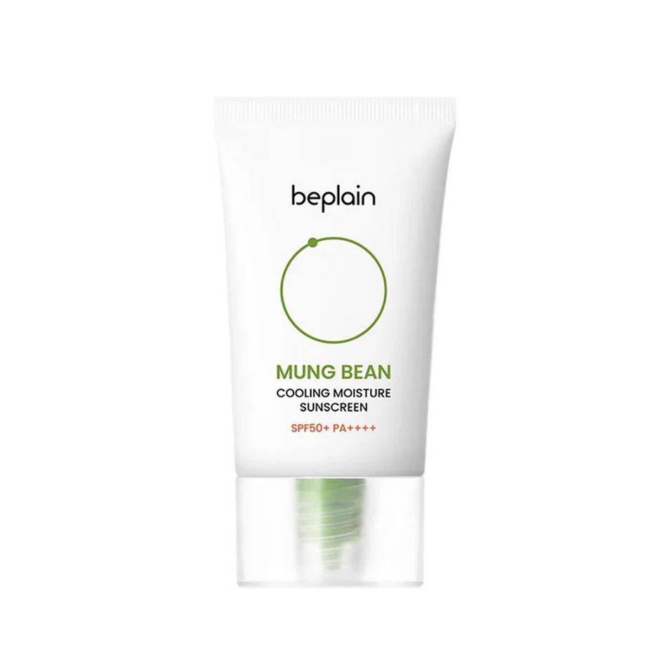 BEPLAIN Mung Bean Cooling Moisture Sunscreen 50ml / Hypoallergenic, Pore-loving Sunscreen, Moisturizing, Korean Cosmetics, Kbeauty