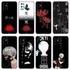 Anime Tokyo Ghoul Flowers Phone Case For OnePlus 7T 8T 9RT 10R Pro 6T Nord 2T CE2 N10 N20 N100 N200 ACE 5G Soft TPU Black Cover