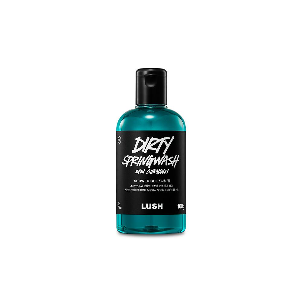 Lush Грязный Весенний Смыв 100 г - Гель для душа / Средство для мытья тела
