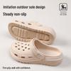 Women's Closed-Toe Sandals 2025: Summer Thick Sole Step-On Comfort