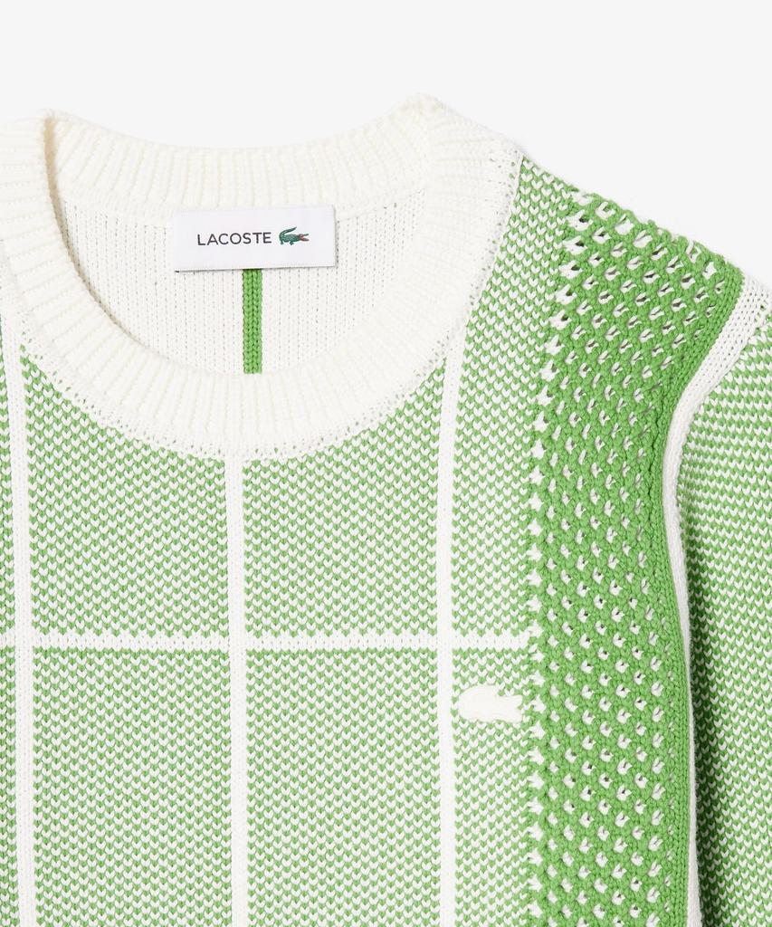 LACOSTE Women'S Tennis Court Jacquard Sweater Af9867-56G 4In