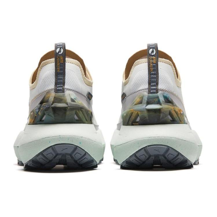 Anta Swift Cushioning, Wear Resistant Low top Running Shoes Men's Gray White 112426609A-3