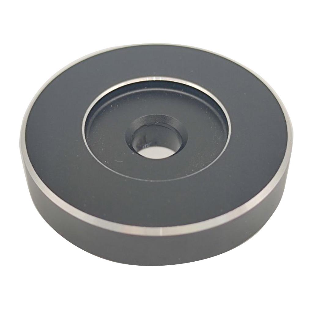 Aluminum Record Turntable Adapter for 7" Vinyl Technics SL1200 Ser 45 RPM Silver