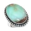Chrysoprase Gemstone 925 Sterling Silver Jewelry Ring Size 9