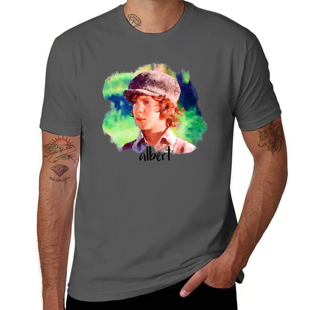 Albert Ingalls Young Little House On The Prairie Tshirt Construction Work Tee Shirt