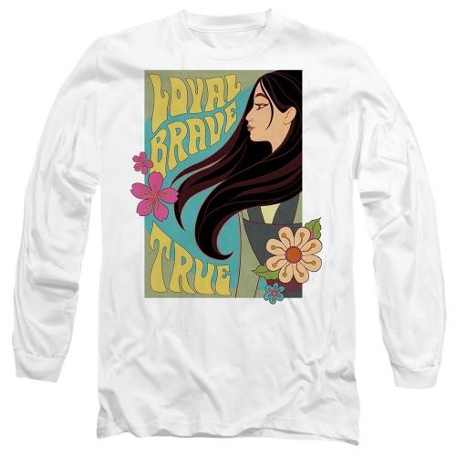Mulan Unisex Adult Loyal Brave True T-Shirt